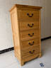 萬(wàn)德美 實(shí)木斗柜五斗柜臥室收納柜抽屜柜客廳儲物柜現代簡(jiǎn)約斗柜 原木色【560x425x1100mm】現貨 曬單實(shí)拍圖