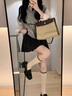 鹿依檸jk制服連衣裙女2024秋冬新款女裝韓國學(xué)姐?；▽W(xué)院風(fēng)學(xué)生套裝裙子 馬甲+襯衫+百褶短裙 M 曬單實(shí)拍圖