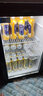 卡蒂爾(CAPOER)SC-50\/75\/110食品留樣柜幼兒園食堂用帶鎖小型冰吧飲料展示柜保鮮柜 SC-75K單鎖/帶燈/無(wú)溫度顯示 曬單實(shí)拍圖