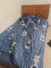 得仁馨（DERENXIN） 学生宿舍上下铺单人床三件套床上用品被套床单枕套被褥套装全套 童趣-磨毛面料 学生宿舍三件套 被套150*200cm 实拍图