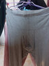 貓人秋褲男士純棉質(zhì)薄款打底高腰保暖褲緊身襯褲護線(xiàn)褲秋冬加長(cháng)褲 【單條裝】淺灰色 3XL 【適合體重160-180斤】 曬單實(shí)拍圖