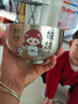 御廚軒邦兒童卡通親子碗一家三四口家用304不銹鋼小孩分餐吃飯碗防摔防燙 妹妹款 12cm 曬單實拍圖