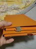 信發(fā) TRNFA  TB-C193 彩色時(shí)尚進(jìn)口變色PU記事本高級商務(wù)筆記本 軟皮面記事薄創(chuàng  )意辦公文具（橙黃色32K） 曬單實(shí)拍圖