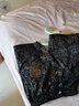 奧圣特（AOSHENGTE）香港潮牌休閑短褲男夏季潮流歐洲站直筒五分褲男士冰絲沙灘褲子男 黑色 L 曬單實拍圖