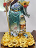 御京唐武財神關(guān)公像供奉神像大財神像銅像關(guān)羽關(guān)二爺辦公室公司家用擺件 12寸 曬單實(shí)拍圖
