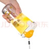 Glasslock 進(jìn)口玻璃杯子隨手杯女學(xué)生韓國清新可愛創(chuàng)意水杯便攜玻璃杯 粉紅豬450ml 曬單實拍圖