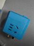 亿卓（OKEACH）USB插板 插座 插线板 插排 排插魔方USB拓展转换器YZ-M801U蓝色 实拍图