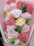 初朵 21朵玫瑰花香皂康乃馨花束鲜同城配送520情人节礼物纪念日送女友 晒单实拍图
