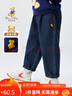Classic Teddy精典泰迪童裝男童牛仔褲兒童褲子中大童百搭休閑長(cháng)褲 牛仔藍 110  曬單實(shí)拍圖