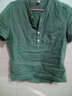 歌世爵夏季亞麻布薄款男士套頭麻衣襯衫棉麻料小立領(lǐng)短袖襯衣麻質(zhì)上衣服 綠色 M 曬單實(shí)拍圖