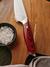 冠（Grand Sharp Art of knife）大馬士革菜刀具套裝AUS10不銹鋼芯水果刀家用切片刀廚房刀具套裝7寸大三德刀【贈刀套】 曬單實(shí)拍圖