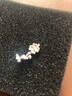 菜百首飾 鉑金吊墜 鉑金Pt950心形吊墜 計(jì)價(jià) BJ 七夕禮物 鉑金吊墜 約0.98g 曬單實(shí)拍圖