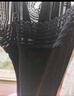 美標(biāo)（MEIBIAO）女夏針織衫連衣裙桑蠶絲吊帶睡裙夏季性感純色打底衫家居服睡衣 黑色 2XL (175/100) 曬單實(shí)拍圖