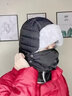 斐卡薇騎車(chē)雷鋒帽子男冬季防寒保暖滑雪帽女冬天防風(fēng)護耳棉帽加絨加厚 黑色【無(wú)護目鏡款55-59cm】 曬單實(shí)拍圖