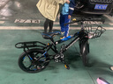 永久（FOREVER）永久兒童自行車永久自行車兒童 自行車3-6歲折疊自行車兒童單車 12寸高配銀|折疊+車筐+貨架+禮包 曬單實拍圖