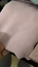 貓人（MiiOW）長袖襯衫男士春秋季新款修身免燙上衣牛津紡商務(wù)休閑短襯衣外套 粉色-短袖 4XL 曬單實拍圖