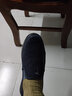 福來(lái)紅老北京布鞋男爸爸鞋春秋新款水洗牛仔帆布鞋男鞋一腳蹬開(kāi)車休閑鞋 藍(lán)色 40 曬單實(shí)拍圖