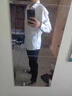 唐號（tanghao）白色長袖襯衫男學院風寬松dk領帶襯衣潮流韓版班服畢業(yè)衣服襯衫男 白色襯衫+領帶 4XL 曬單實拍圖