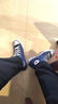 匡威（Converse）經(jīng)典款All Star男女鞋情侶運動(dòng)鞋高幫帆布鞋休閑鞋板鞋101010 102307 藍色  44 曬單實(shí)拍圖