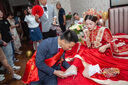 PJJUU禮服鞋亮片婚鞋女水晶鞋公主婚紗新娘高跟方扣單鞋平時可穿PJ1143 銀色(6.5CM) 35 曬單實拍圖