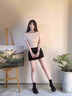 達芙妮馬丁靴女春秋2025新款單靴增高小個(gè)子厚底短靴中筒靴子黑色英倫風(fēng) 黑色【七孔款】【經(jīng)典百搭】 38 曬單實(shí)拍圖