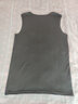 浪莎無(wú)痕男士背心冰絲純色無(wú)縫薄款隨心裁新款打底衫運動(dòng)背心 V領(lǐng)黑色 XL 曬單實(shí)拍圖
