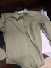 鹿戛野(LUGAYE)品牌春夏季日系休閑襯衫男長(zhǎng)袖潮流百搭純棉襯衣薄外套 白色 M 曬單實(shí)拍圖