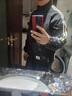 羅蒙（ROMON）春秋款男士外套潮流百搭男裝2024新款工裝拼色上衣服飛行員夾克男 軍綠色(春秋款) XL 曬單實(shí)拍圖