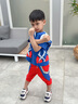 ULTRAMAN衣服正版男童夏季短袖三件套套裝2025新款賽羅超人童裝蜘蛛俠兒童 【升級版賽羅】三件套 130 cm 曬單實拍圖