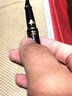 歐鱷 Aymoy鱷魚鋼筆215特細男女學生用練字財務專用EF尖0.38mm 麗雅黑 曬單實拍圖