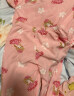 南极人儿童睡衣男夏季薄款宝宝空调服中大童男童女童长袖棉绸家居服套装 花瓣女孩 150cm 实拍图