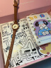 歌迪（GEDI）手表女學(xué)生簡(jiǎn)約小眾品牌國表初高中生ins風(fēng)韓版小巧石英新款腕表 奶咖色 曬單實(shí)拍圖