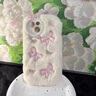 電小嘟 適用蘋(píng)果16promax毛絨手機(jī)殼iphone15plus刺繡粉色蝴蝶結(jié)13女生可愛(ài)12少女秋冬高級(jí)感防摔11毛茸 白底刺繡蝴蝶結(jié)【毛絨手機(jī)殼】 iPhone 13 曬單實(shí)拍圖