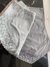 美·雅·挺內褲女士純棉襠抑菌蕾絲邊性感純欲中腰女式薄款透氣打底短褲夏季 膚色+淺紫+蝦粉 L 【建議105-120斤】 曬單實(shí)拍圖