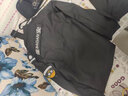 卓倫尚品保安工作服夏裝黑色保安制服男春秋執(zhí)勤服安檢服保安服短袖套裝 春秋外套+褲子+標志 2XL (180) 曬單實拍圖
