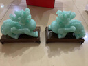 歐柏歷  玉石貔貅擺件皮丘一對客廳裝飾品家居辦公室擺設開(kāi)業(yè)禮品 貔貅小號一對 曬單實(shí)拍圖