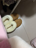 內泊NEIBO乳膠羊毛拖鞋女家居家澳洲皮毛一體防臭保暖包跟男士冬季天 深栗-帶跟【正碼】 38-39 大1碼寬松 曬單實(shí)拍圖
