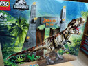 樂(lè )高（LEGO）Jurassic World 恐龍侏羅紀公園 拼插積木兒童玩具生日禮物 霸王龍化石展覽76940 曬單實(shí)拍圖
