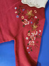 俞兆林（YUZHAOLIN）中年媽媽裝2024新款洋氣長(zhǎng)袖針織衫春秋毛衣中老年女裝打底衫上衣 FX5020042 灰藍(lán)色 XL  建議90-110斤 曬單實(shí)拍圖