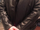TWETYBIRD翠迪鳥春秋摩托車騎行服男士真皮皮衣男西裝領(lǐng)皮衣翻領(lǐng)機(jī)車皮夾克 黑色【精選頭層牛皮】 L（130斤-140斤） 曬單實(shí)拍圖