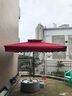 野人谷戶(hù)外大理石底座 注水傘座 樹(shù)脂底座 遮陽(yáng)傘底座香蕉傘扳手傘底座 注水60KG底座 曬單實(shí)拍圖