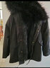 恒源祥派克服男士貂可拆卸仿狐貍貉子皮毛一體大衣海寧斷碼仿水貂皮草 黑殼+狼毛黑色【中長(cháng)款】 4XL 165-185斤 曬單實(shí)拍圖