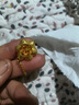 顧豪足金999吊墜牡丹花掛墜人間富貴花足金女款金首飾鎖骨鏈送媽媽 足金吊墜+免費項鏈 曬單實拍圖