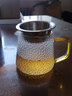 陶瓷故事 錘紋玻璃公道杯茶漏套裝加厚耐熱分茶器茶海帶茶濾公杯功夫茶具 琳瑯公杯350ml+ 圓口茶漏 曬單實(shí)拍圖