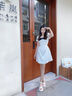 茯見法式?jīng)鲂钆淙棺雍Y(jié)珍珠厚底百搭仙女風(fēng)羅馬鞋子2025新款 米白蝴蝶結(jié)涼鞋女 37 曬單實拍圖