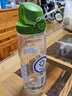 樂基因（nalgene）戶外運(yùn)動(dòng)水杯塑料騎行隨手杯子男女學(xué)生大容量便攜直飲美國(guó)進(jìn)口 5565-4024透明瑩彩綠 650ml 曬單實(shí)拍圖