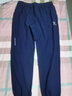 KELME/卡爾美運動(dòng)長(cháng)褲男夏季透氣休閑梭織褲子戶(hù)外跑步收腿褲871003深藍色XL 180 曬單實(shí)拍圖