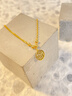 中國黃金（CHINA GOLD）黃金手鏈女士足金純金福牌手鏈七夕情人節(jié)禮物送女友老婆 福牌足金手鏈（金重約2.8g） 曬單實拍圖