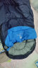 骆驼（CAMEL）户外睡袋 轻盈加厚保暖双人旅行露营室内便携成人睡袋 5—15℃，深宝蓝彩蓝/1.8kg (左) 均码 实拍图