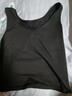 純色小吊帶背心女外穿運動(dòng)夏季修身顯瘦內搭短款露臍森女無(wú)袖上衣 黑色【單件】 小均碼：適合65-105斤穿 曬單實(shí)拍圖